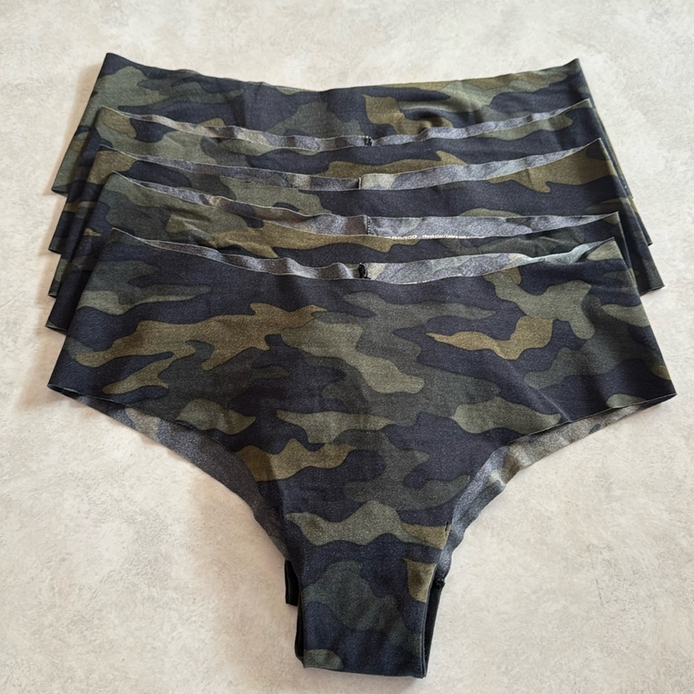 5 pairs lot of Victoria’s Secret Pink Panties Underwear size M